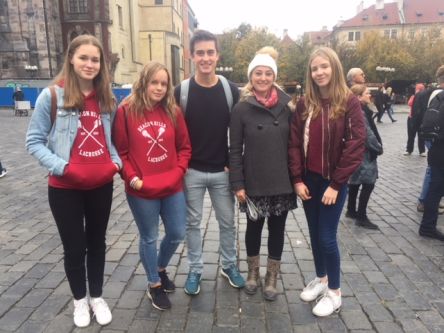 They are from Manchester. They were very cute. They liked everything in Prague. We helped them how to spend there time well.